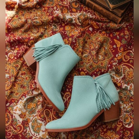 Sam edelman suede ankle boots 6 - Picture 1 of 10
